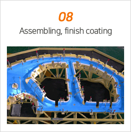 unit inspection fixture - process - 08-Assembling, finish coating